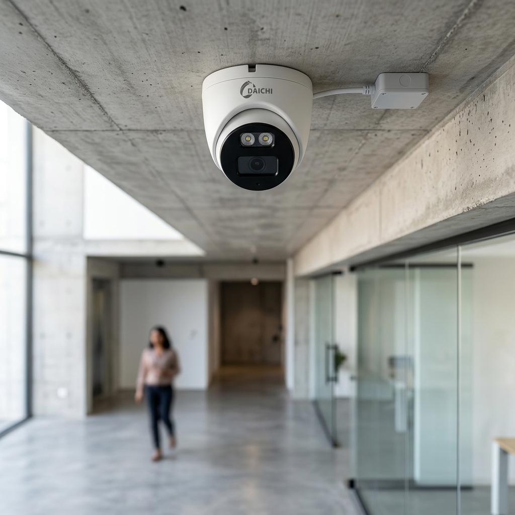 DAICHI 2MP HD Color Audio Dome CCTV Camera with Built-in Mic, 2.8mm Lens & 20m Night Vision (DID2HDAC) 2 Daichi Dome camera DID2HDAC new (4)