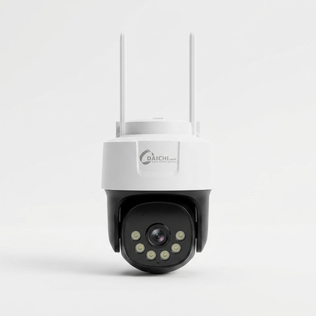 DAICHI King 4G Mini PT Security Camera with SIM Support, Dual Light, Motion Tracking & Two-Way Audio 1 Daichi Mini PT 4G Camera with 4MP Camera King (1)