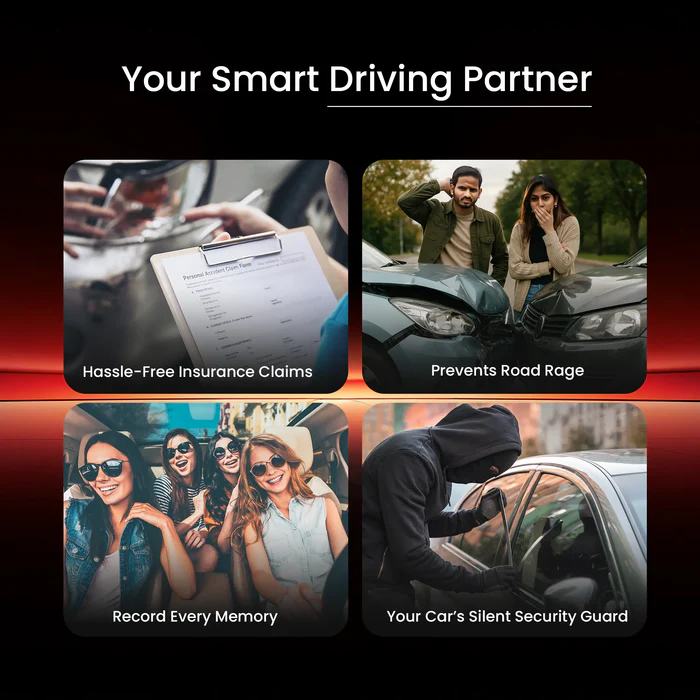 Otek Copilot 1K Dash Camera with 1920×1296P Recording, Parking Mode & App Connectivity 3 Otek Dash cam Copilot 1k 2