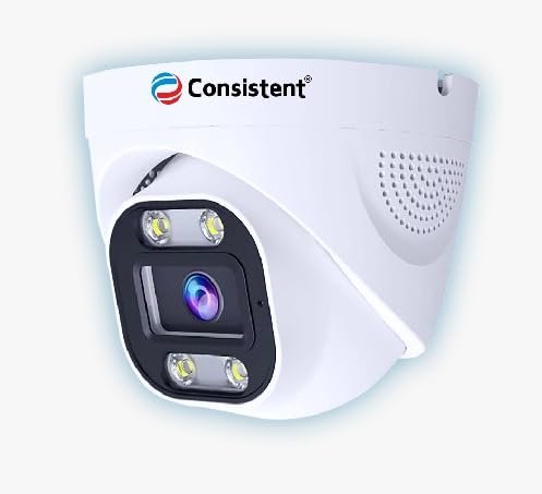 Consistent 4MP Night Hawk IP Dome Camera with Mic 20m IR CT-CM-IDW4MP 1 Consistent 4mp camera night vision ct-cm-idm4mp