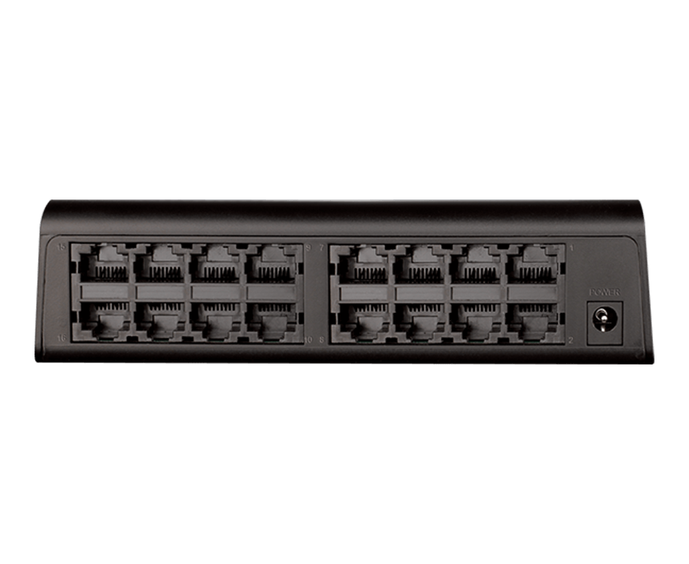 D-Link DGS-1016A 16-Port Gigabit Unmanaged Switch Fanless Plug & Play 2 D-Link POE Switch 16ch Unmnaged POE Swtich DES-1016A 2