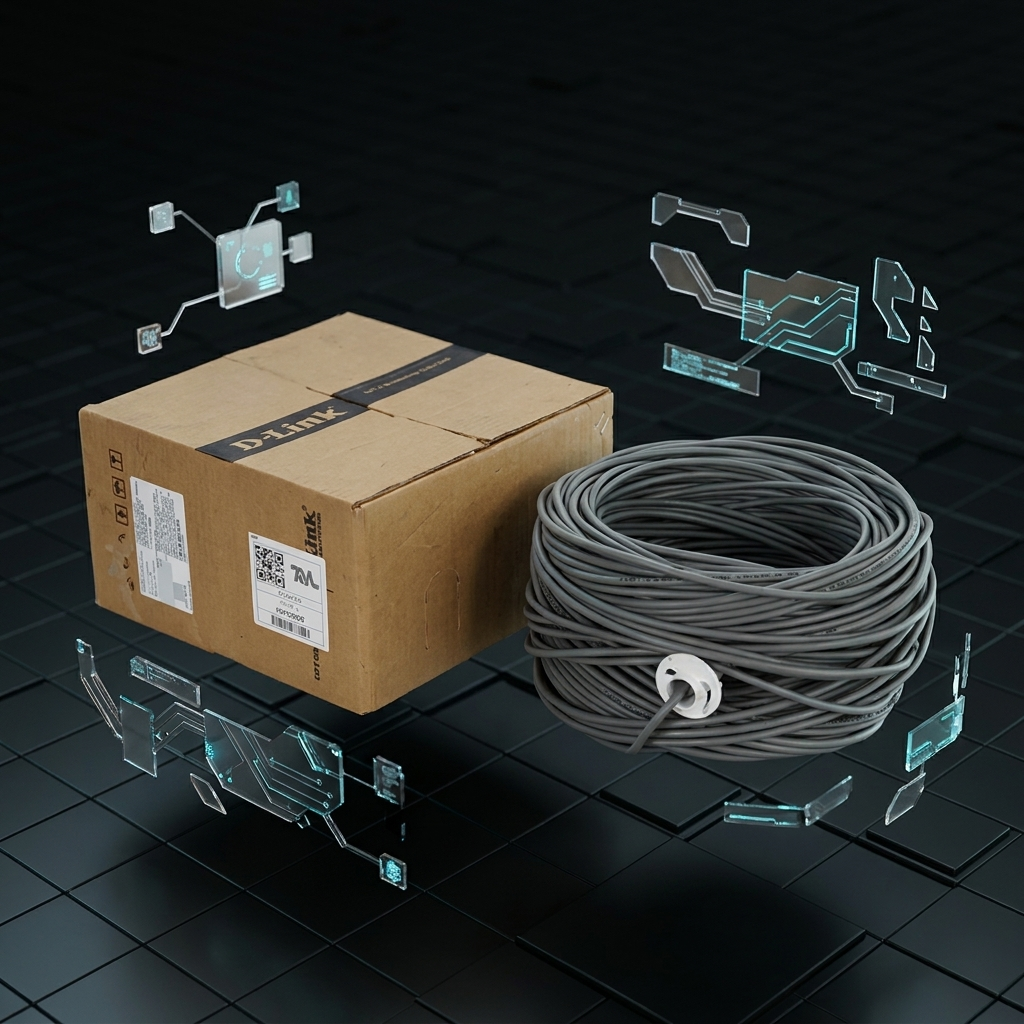 DLink NCB-C6UGRYR-100M CAT6 UTP 100 Meter LAN Cable 250MHz Gigabit Ethernet 3 D Link cat6 networking cable 100mpng (2)