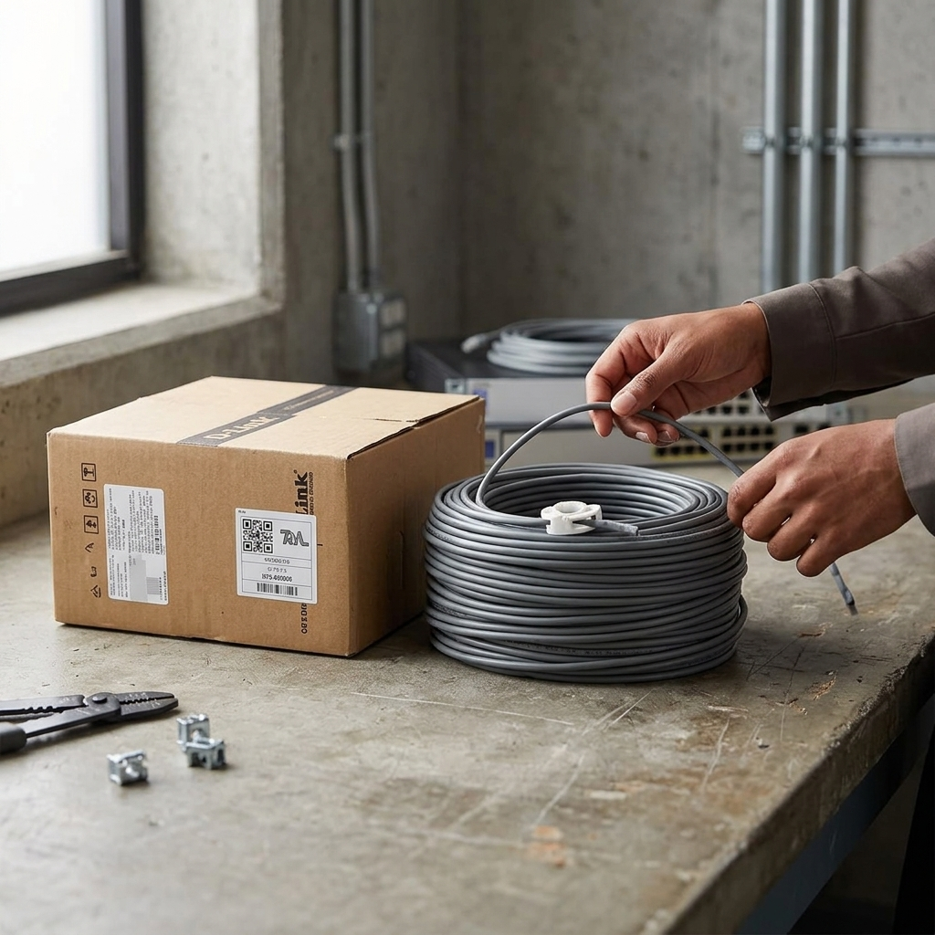 DLink NCB-C6UGRYR-100M CAT6 UTP 100 Meter LAN Cable 250MHz Gigabit Ethernet 4 D Link cat6 networking cable 100mpng (4)