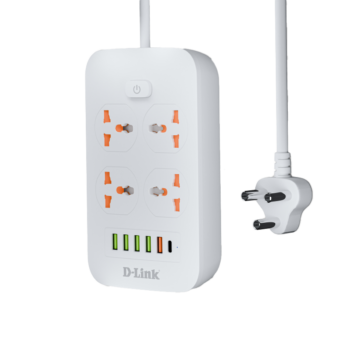 Dlink Power Strip with 4AC, 5USB & 1C port dpa-f451