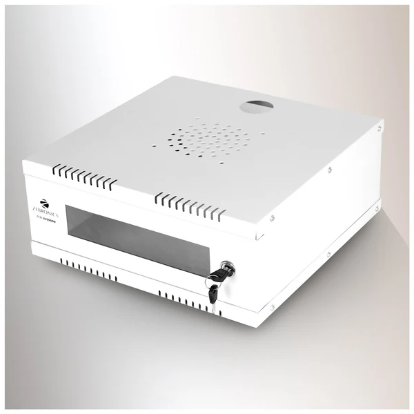 ZEBRONICS 2U CCTV Mini Rack with Lockable Door & Wall Mount Design ZEB-2U2000R 2 ZEBRONICS 2U CCTV MINI RACK ZEB-2U2000R 3