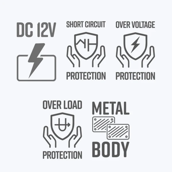 ZEBRONICS 4 Channel CCTV SMPS DC 12V with Metal Body & Protection Circuit ZEB-PSSO4CH 2 ZEBRONICS 4CH CCTV SMPS ZEB-PSSO4CH 1