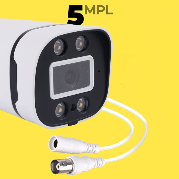ZEBRONICS 5MP HD Bullet Camera with Color Night Vision & Built-in Mic SD603-AHDPBSL24 4 ZEBRONICS HD BULLET CAMERA 5MP AHDPBSL24 2