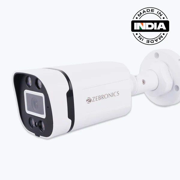 ZEBRONICS 5MP HD Bullet Camera with Color Night Vision & Built-in Mic SD603-AHDPBSL24 1 ZEBRONICS HD BULLET CAMERA 5MP AHDPBSL24