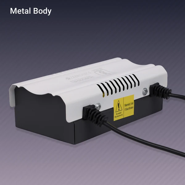 ZEBRONICS 8 Channel CCTV SMPS DC 12V with Metal Body & Protection Circuit ZEB-PSSO8CH 4 Zebronics 8CH power supplu smps PSSO8CH 5
